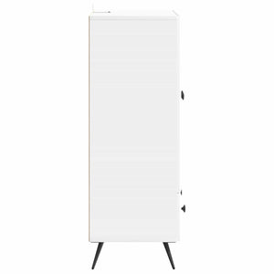Hochglanz Sideboard Weiß 66x34,5x95cm