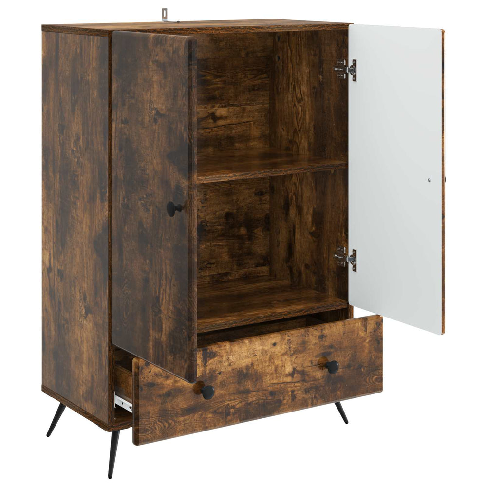 Sideboard Geräucherte Eiche 66x34,5x95 cm