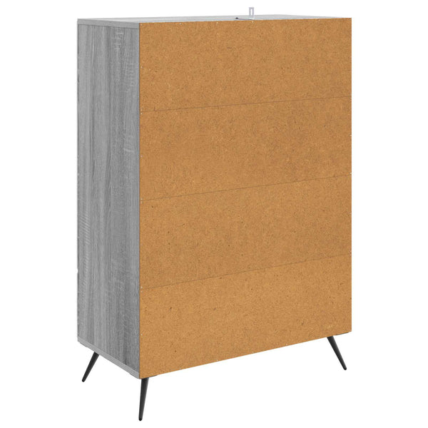 Sideboard Grau Sonoma 66x34,5x95cm