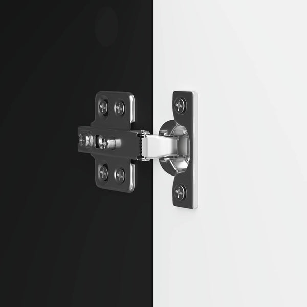 Schwarzer TV-Schrank, 102 cm