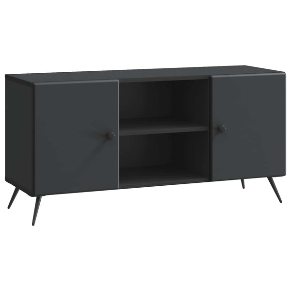 Schwarzer TV-Schrank, 102 cm