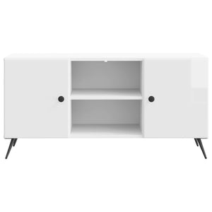 TV-Schrank Hochglanz Weiß 102 cm