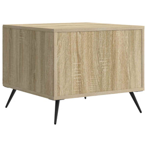 vidaXL Table basse chêne Sonoma 49 x 50 x 40 cm bois d'ingénierie