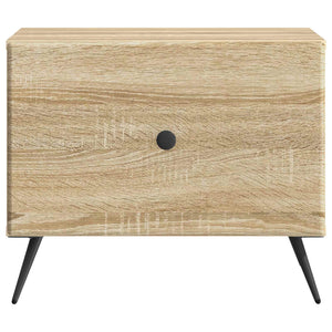 vidaXL Table basse chêne Sonoma 49 x 50 x 40 cm bois d'ingénierie