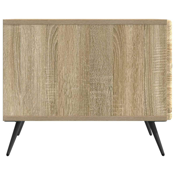 vidaXL Table basse chêne Sonoma 49 x 50 x 40 cm bois d'ingénierie