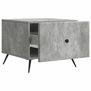 Betongrauer Couchtisch 49x50x40 cm