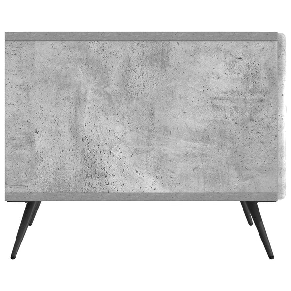 Betongrauer Couchtisch 49x50x40 cm
