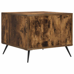 vidaXL Table basse Chêne fumé 49 x 50 x 40 cm Bois d'ingénierie