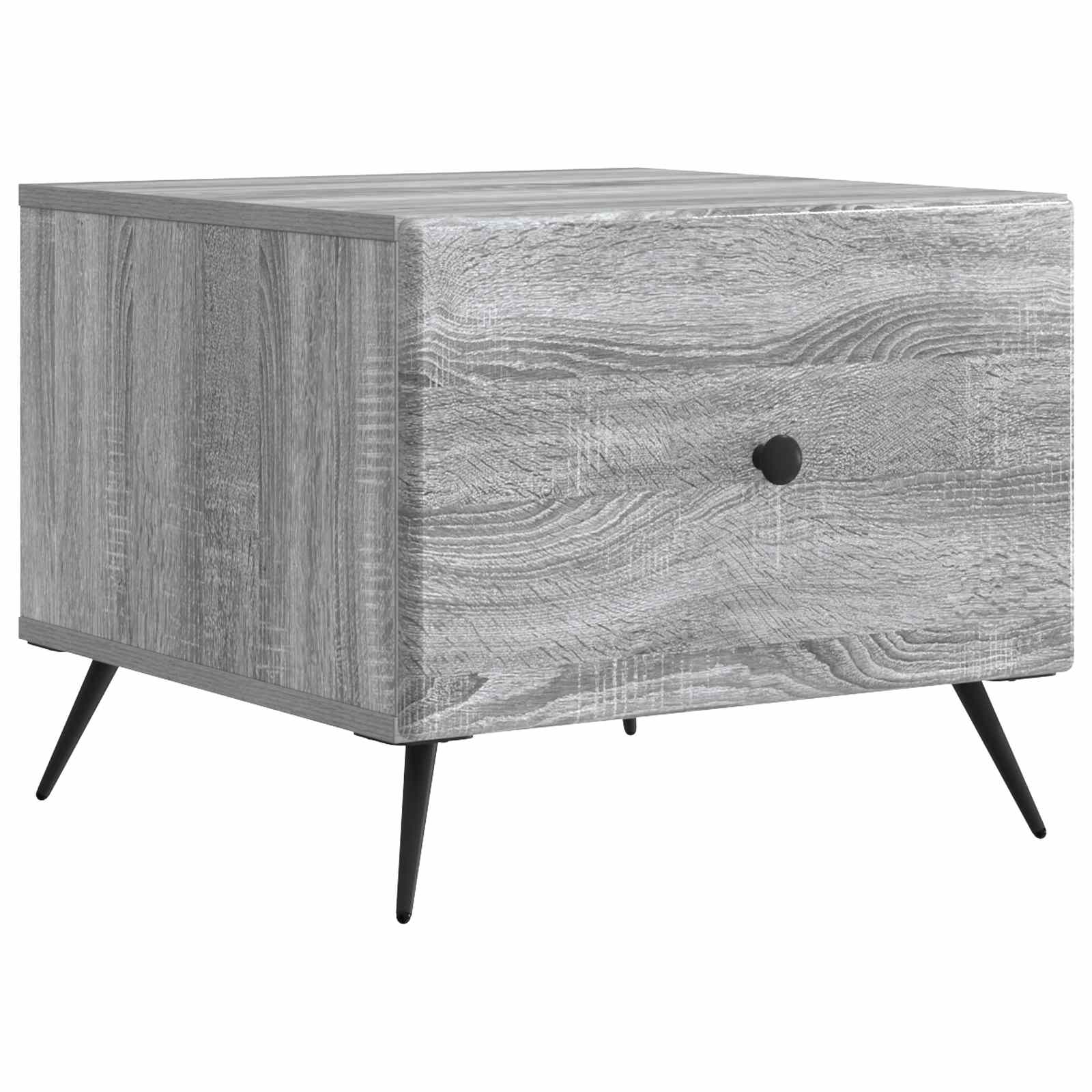 Couchtisch Sonoma Grau 49x50x40 cm