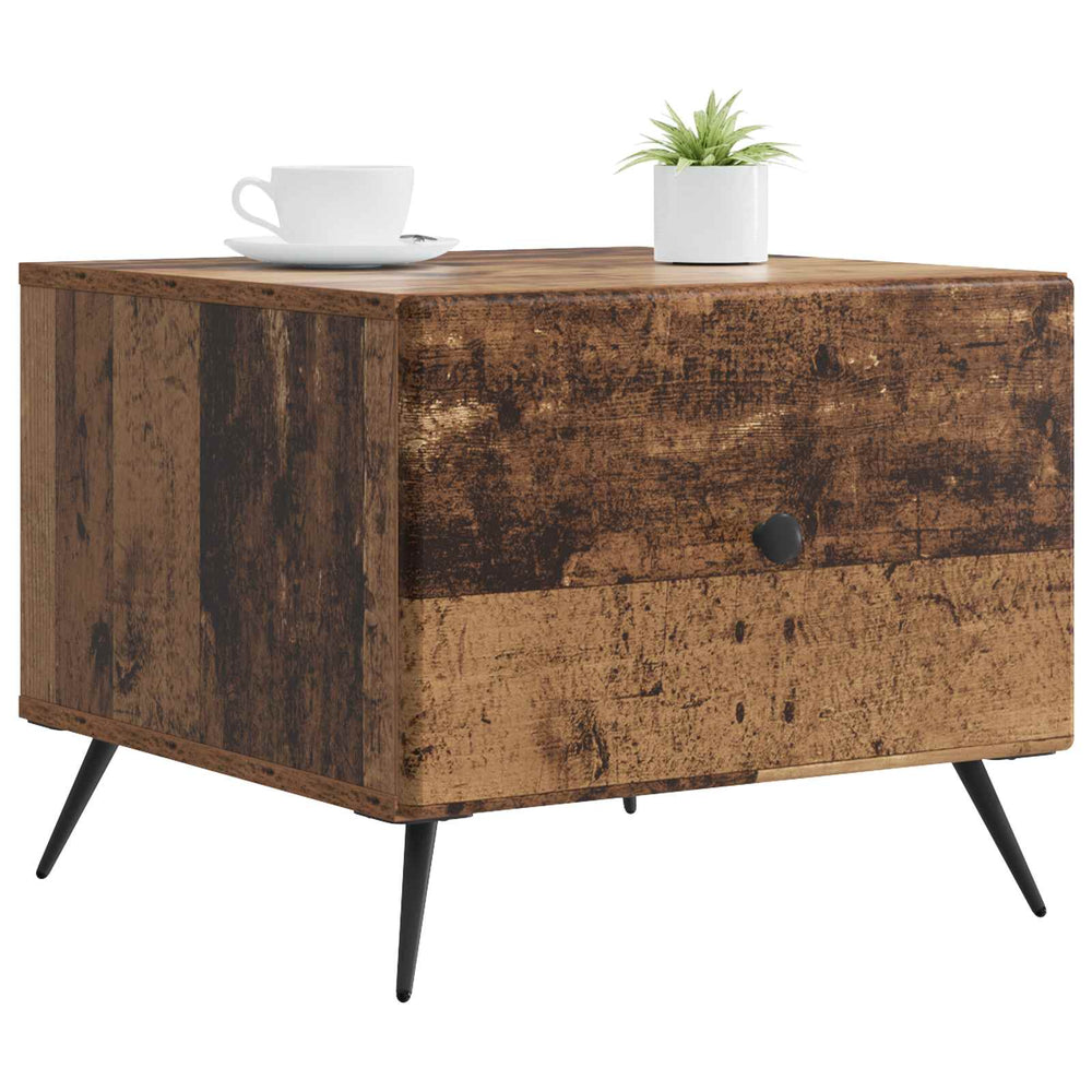 Couchtisch Altholz mit Schubladen