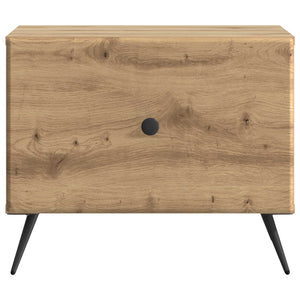 vidaXL Table basse chêne artisan 49 x 50 x 40 cm Bois d'ingénierie