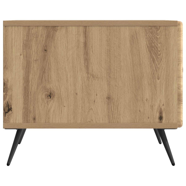vidaXL Table basse chêne artisan 49 x 50 x 40 cm Bois d'ingénierie