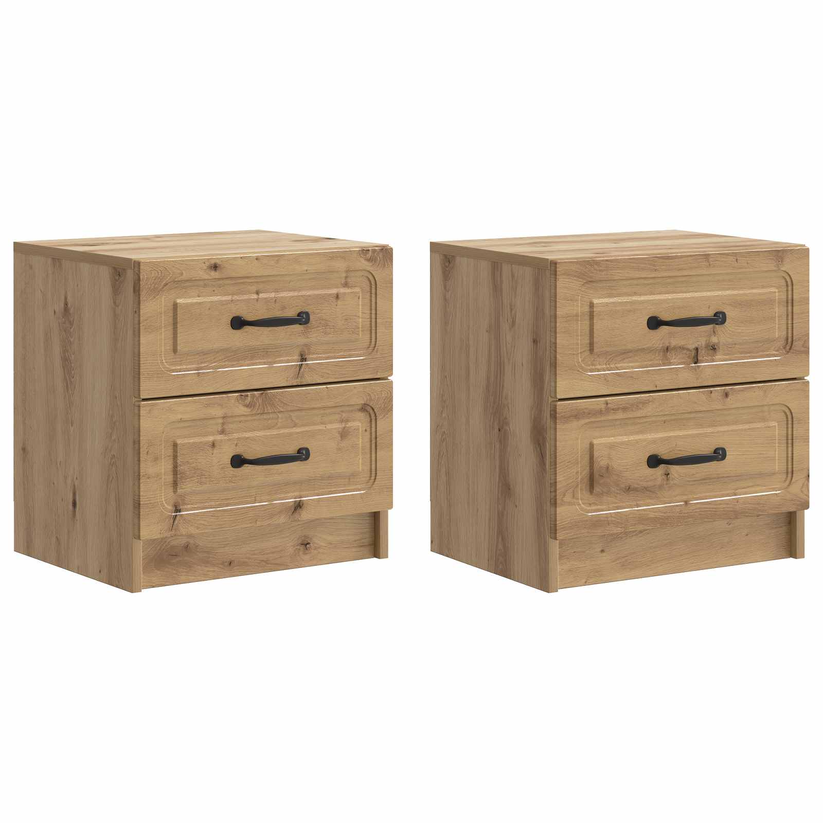 Nachttische 2er Set Artisan Eiche