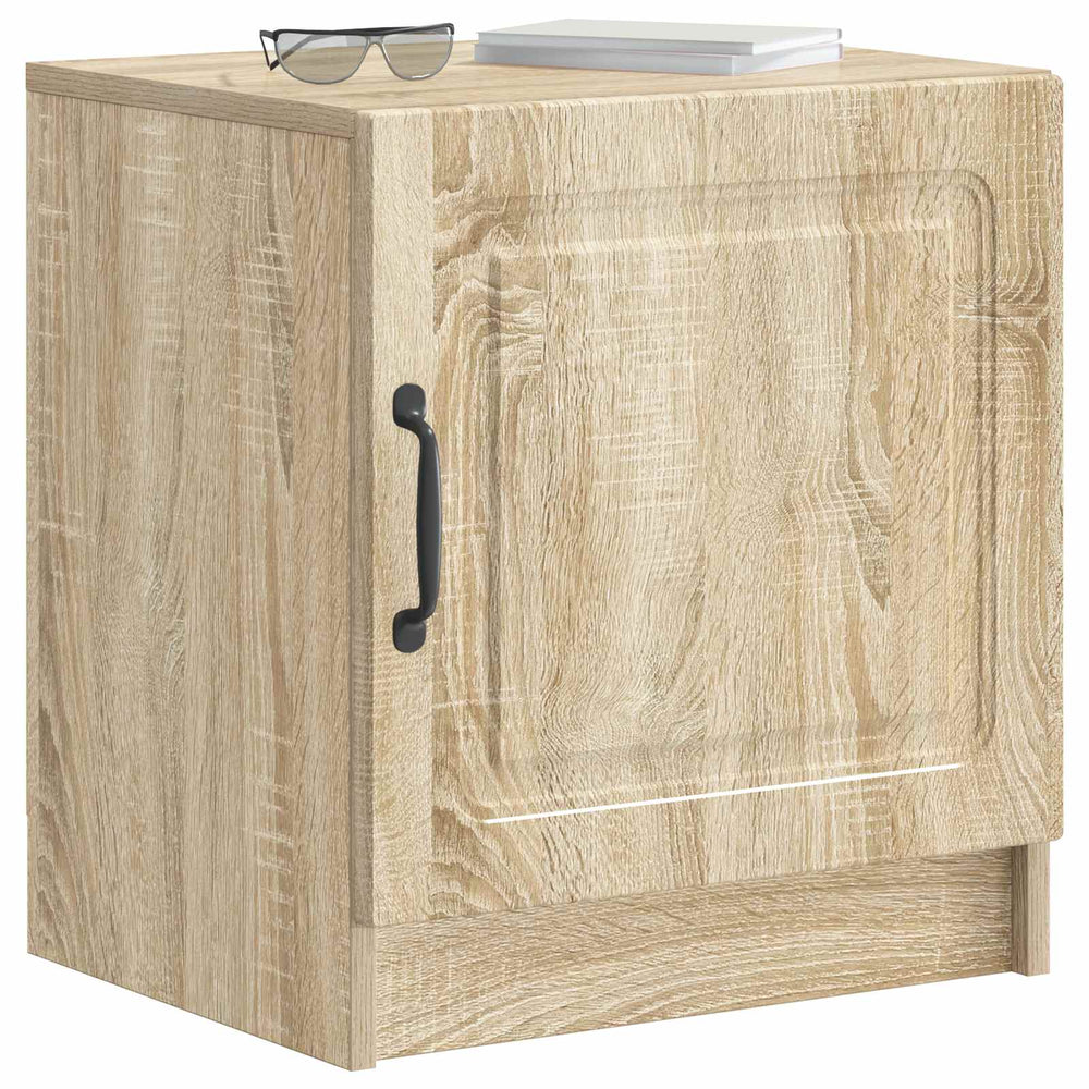 vidaXL Bedside Cabinet Sonoma Oak 43x34.5x47 cm Engineered Wood