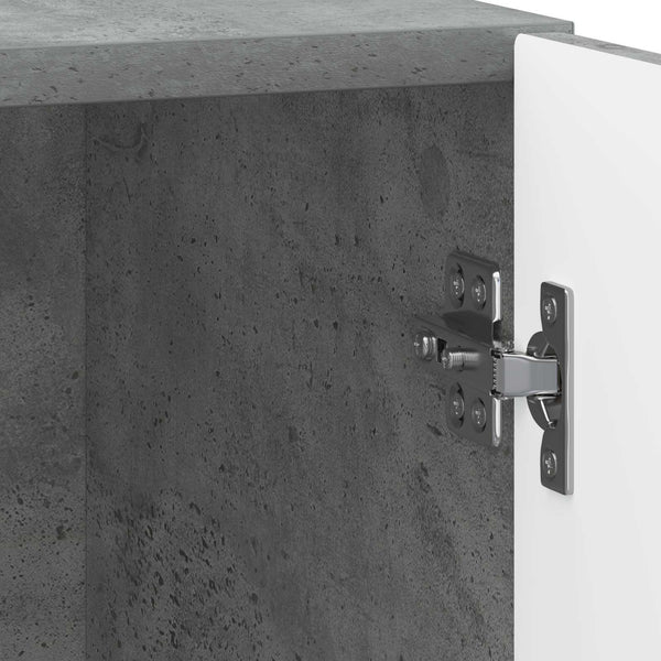 Nachttisch 2er Set Betongrau