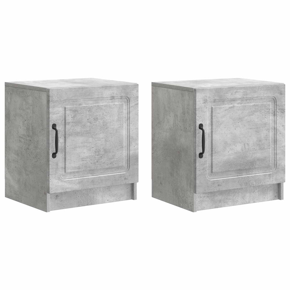 Nachttisch 2er Set Betongrau