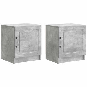 Nachttisch 2er Set Betongrau