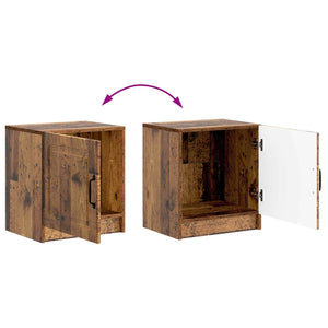 Nachttisch Altholz 43x34,5x47cm