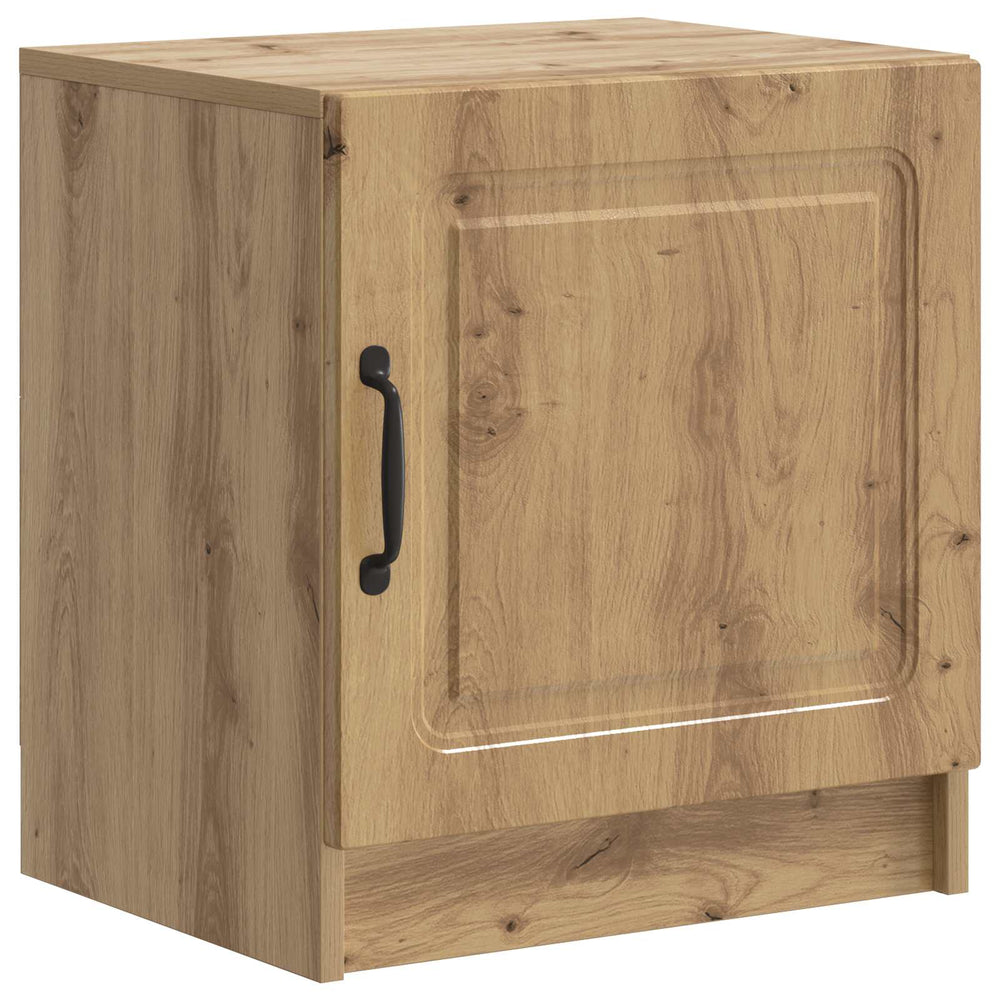 vidaXL Bedside Table Artisan Oak 43 x 34.5 x 47 cm Engineered Wood