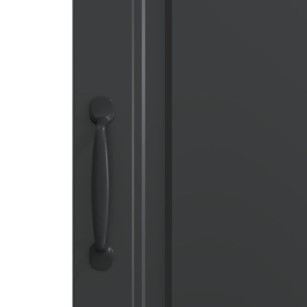 vidaXL Buffet noir 33 x 34,5 x 87 cm Bois d'ingénierie