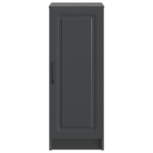 vidaXL Buffet noir 33 x 34,5 x 87 cm Bois d'ingénierie