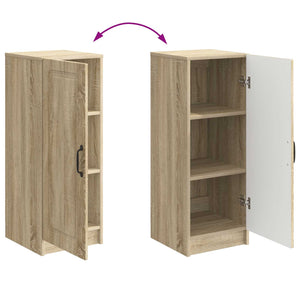 vidaXL Buffet chêne Sonoma 33 x 34,5 x 87 cm en bois d'ingénierie