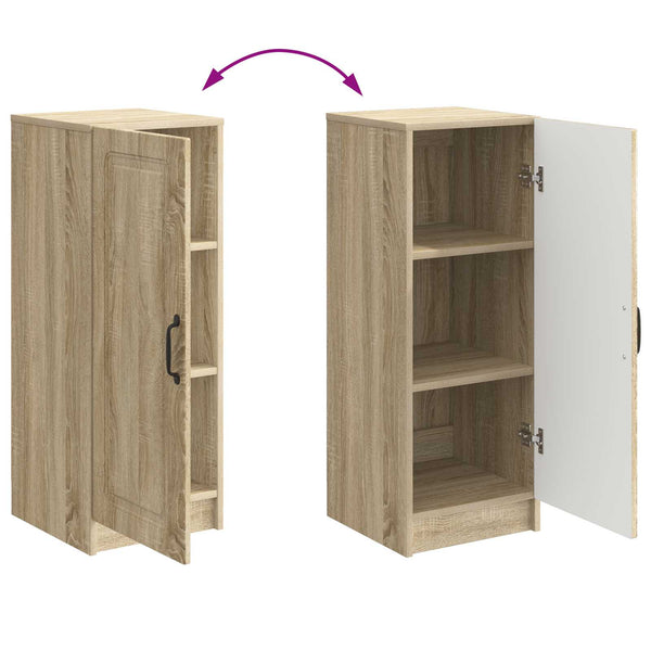 vidaXL Buffet chêne Sonoma 33 x 34,5 x 87 cm en bois d'ingénierie