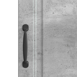Betongraues Sideboard 33x34,5x87cm