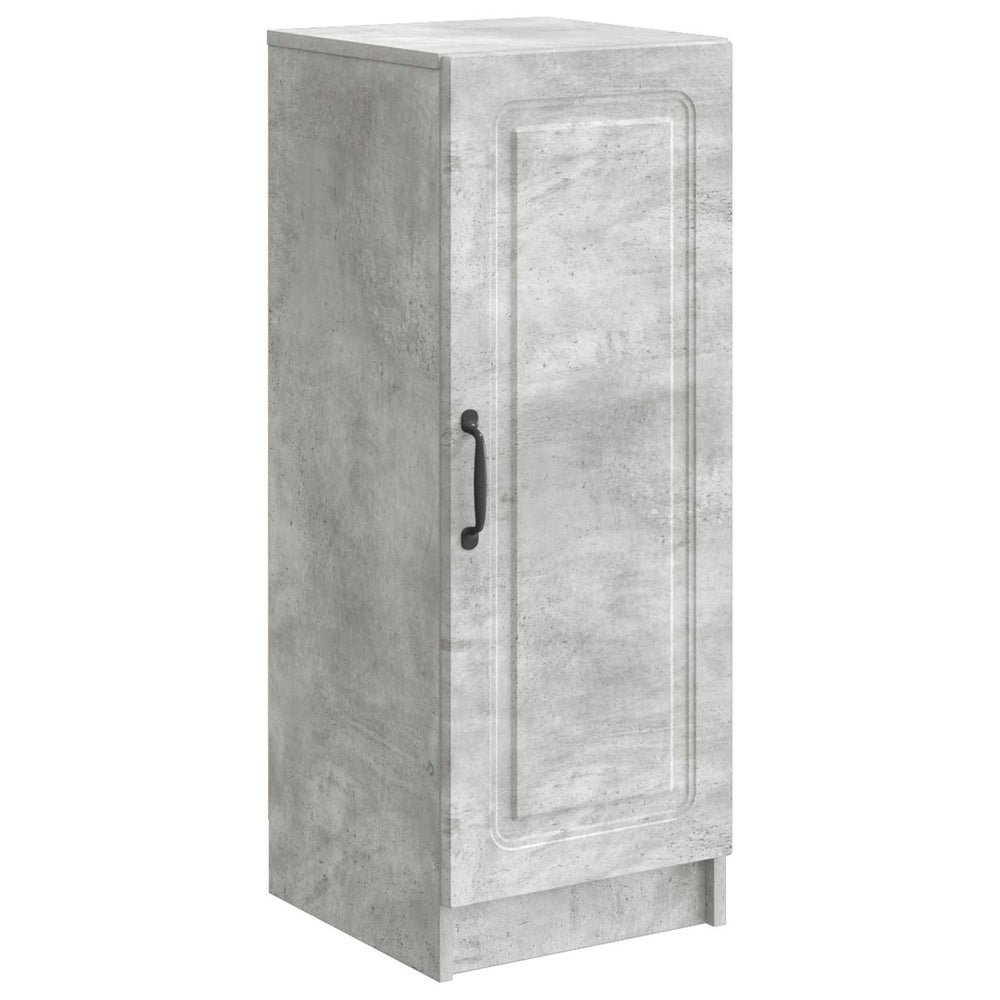 vidaXL Sideboard Concrete Gray 33 x 34.5 x 87 cm Engineered Wood