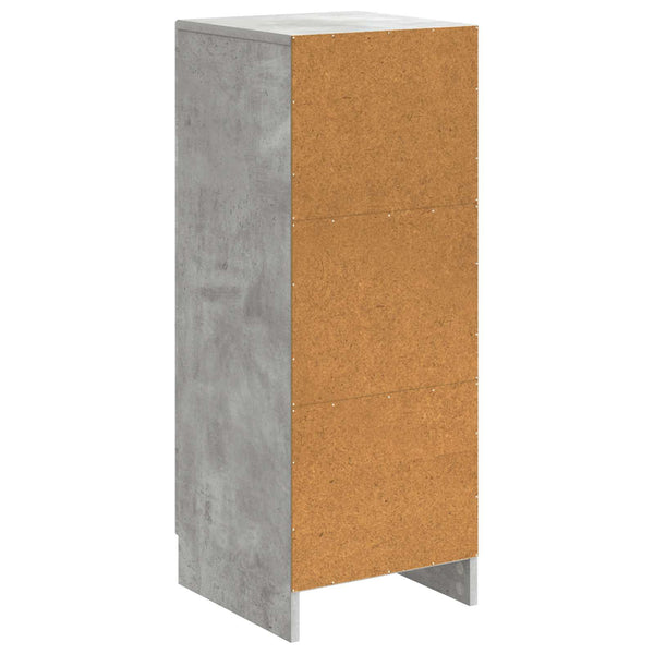 Betongraues Sideboard 33x34,5x87cm
