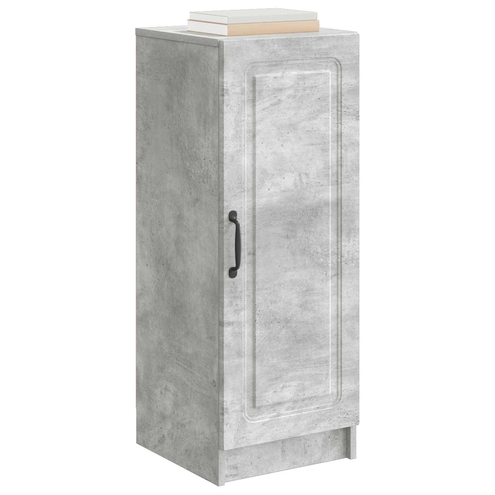 vidaXL Sideboard Concrete Gray 33 x 34.5 x 87 cm Engineered Wood