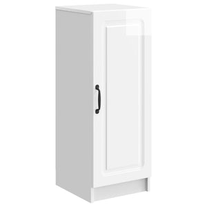 Hochglanz Weißes Sideboard 33x34,5x87cm