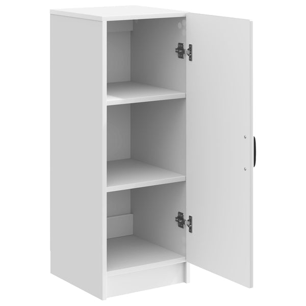 Hochglanz Weißes Sideboard 33x34,5x87cm