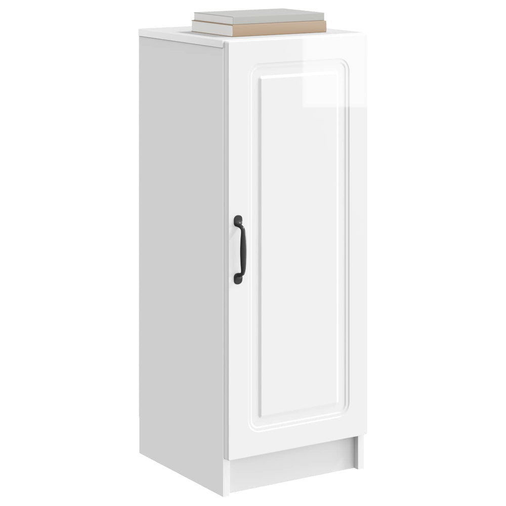 Hochglanz Weißes Sideboard 33x34,5x87cm