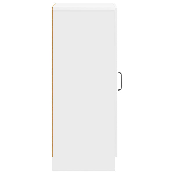 Hochglanz Weißes Sideboard 33x34,5x87cm