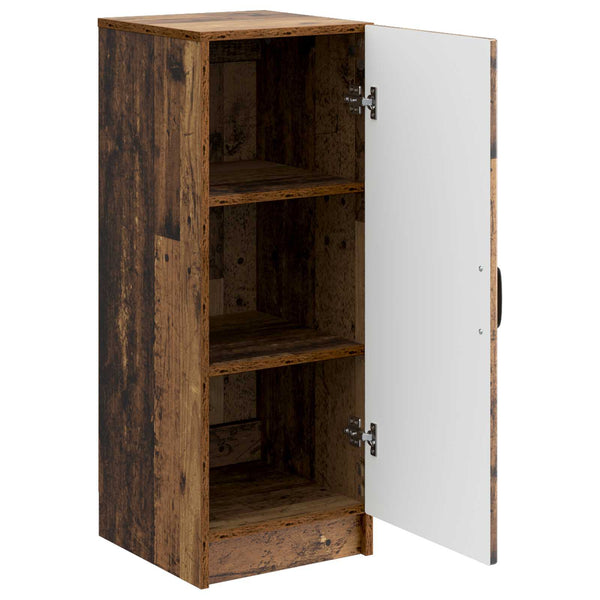 vidaXL Buffet en bois de récupération 33 x 34,5 x 87 cm Bois d'ingénierie