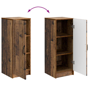 vidaXL Buffet en bois de récupération 33 x 34,5 x 87 cm Bois d'ingénierie