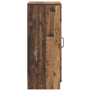 vidaXL Buffet en bois de récupération 33 x 34,5 x 87 cm Bois d'ingénierie