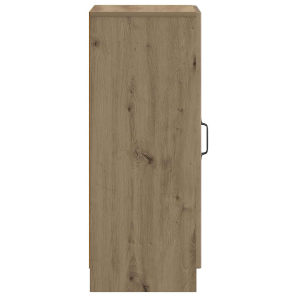vidaXL Buffet Chêne artisan 33 x 34,5 x 87 cm Bois d'ingénierie