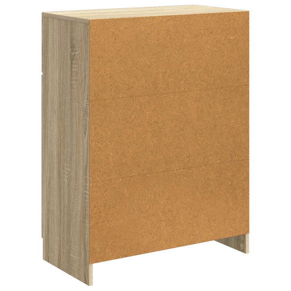 Sideboard Sonoma Eiche 66x34,5x87 cm