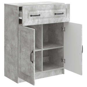 Betongraues Sideboard, 66 cm