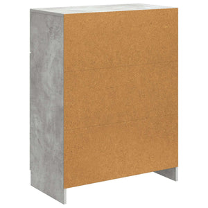 Betongraues Sideboard, 66 cm