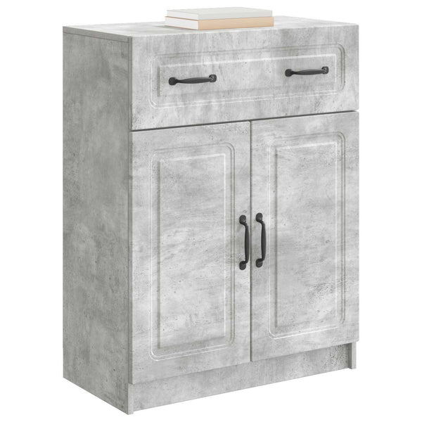 Betongraues Sideboard, 66 cm