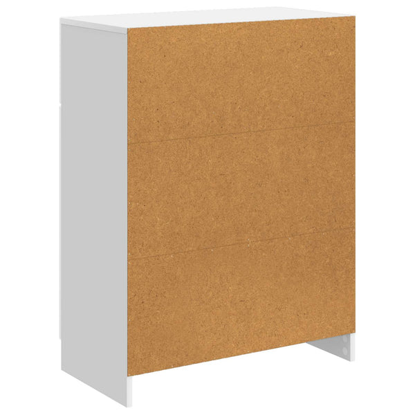 Hochglanz Weißes Sideboard 66x34,5x87cm
