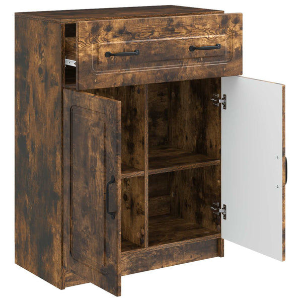 Sideboard Geräucherte Eiche 66x34,5x87 cm