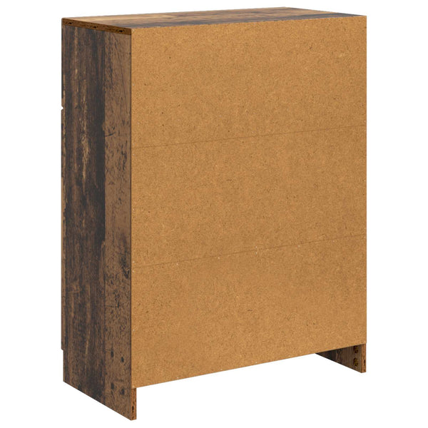vidaXL Buffet en aggloméré recyclé 66 x 34,5 x 87 cm