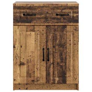 vidaXL Buffet en aggloméré recyclé 66 x 34,5 x 87 cm
