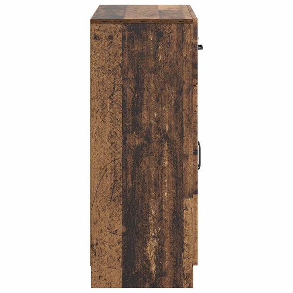 vidaXL Buffet en aggloméré recyclé 66 x 34,5 x 87 cm