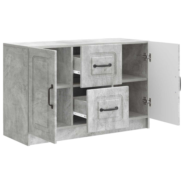 Betongraues Sideboard 89 cm