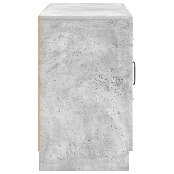 Betongraues Sideboard 89 cm